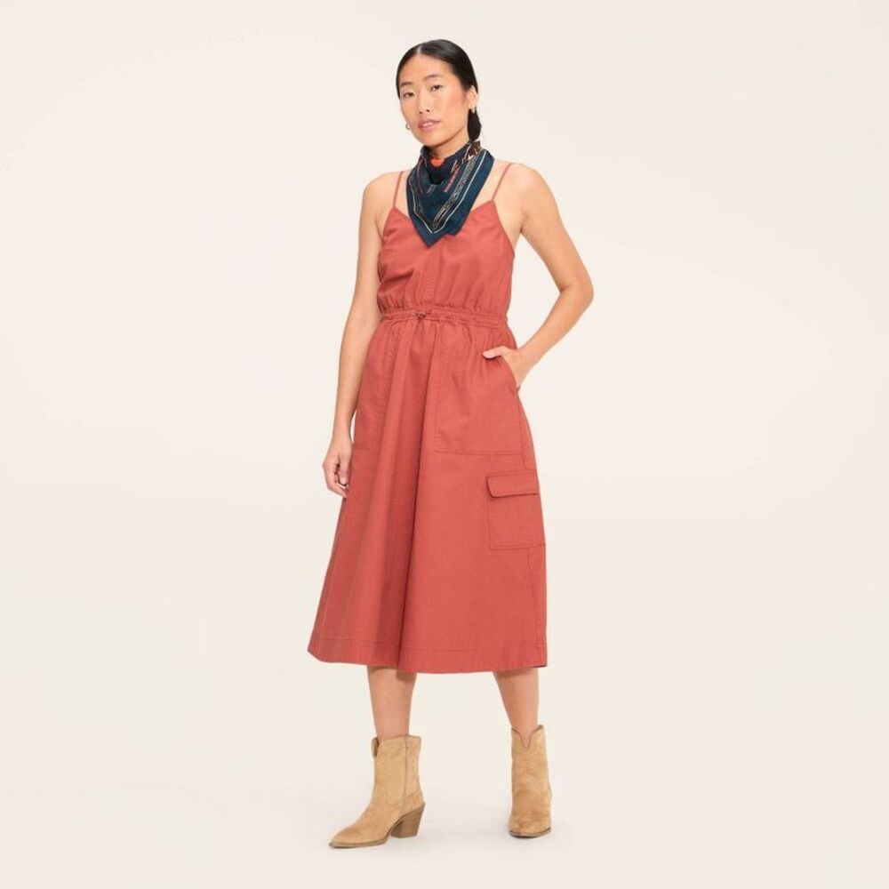 Women's Utility Midi Dress - Woolrich Cinnamon XS